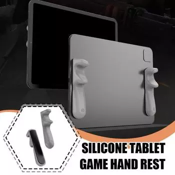 Силиконовая игровая ручка для планшета iPad PUBG Mobile Gamepad Game Grip Accessories Handle Game Co G9I7 Gray-1set