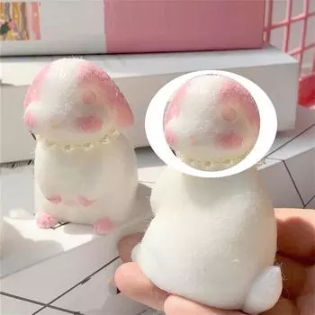 Силиконовая игрушка ручной работы Taba Ultra Soft Toys для детей и взрослых ( Кролик ) One Size