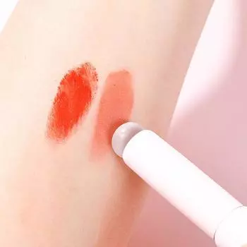 Силиконовая кисть для губ с крышкой, угловая кисть для консилера, как кончики пальцев Q, мягкая помада, кисти для макияжа с круглой головкой, не сломанная