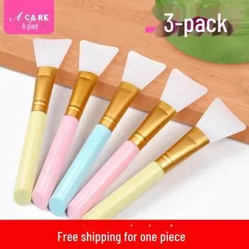 Силиконовая кисть для нанесения маски на лицо - портативная, палочка для размешивания, инструмент для нанесения мазков 1pc