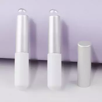 Силиконовая кисточка для губ с пластиковой ручкой, портативный аппликатор для помады и бальзама для губ с колпачком, идеальные рождественские подарки