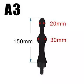 Силиконовая клизма для взрослых, игрушка, насадка для шприца для душа, ректальная головка, очищающее средство для влагалища, анальный очиститель 11cm