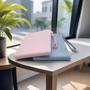 Силиконовая косметичка, новая водонепроницаемая косметичка на молнии, портативная пылезащитная сумка для хранения кабеля данных для дома/путешествий зелёный