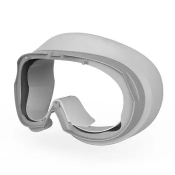 Силиконовая крышка интерфейса VR для гарнитуры Pico 4 VR, защита от утечек, силиконовая накладка VR, блокирующий светильник, блокирующий рукав серый