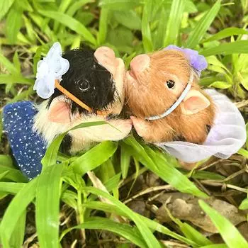 Силиконовая кукла реборн 5 дюймов Lovely Piggy Soft Full Solid Realistic Doll