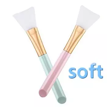 Силиконовая лопатка для нанесения косметических масок 1шт 1pc синий