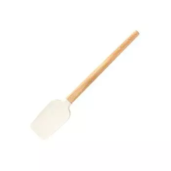 Силиконовая лопаточка Деревянная ручка Жаростойкий пищевой класс Не содержит бисфенола А Можно мыть в посудомоечной машине Безопасная выпечка Не царапается Гибкий скребок Лопатка для выпечки Кухонные гаджеты S A