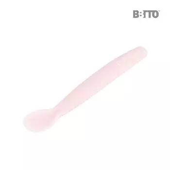 Силиконовая ложка для детского питания Vivito (01 Розовый),Корейские детские товары