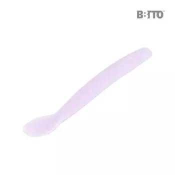 Силиконовая ложка для детского питания Vivito (04 Лаванда),Корейские детские товары