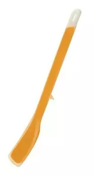 Силиконовая ложка Marna для кулинарии Совет по кулинарной ложке K514Y (желтый) В форме лопаточки (Easy Fit) (Плавающее хранилище, гигиеничное)