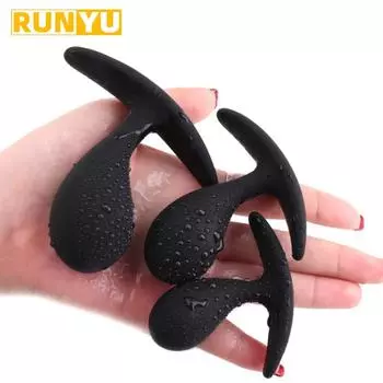 Силиконовая маленькая анальная пробка, анальная пробка, массажер простаты, игры для взрослых, сексуальные игрушки для мужчин и женщин, мастурбаторы 1pc