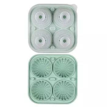 Силиконовая машина для приготовления ледяных шаров, барные инструменты, большая круглая сфера, высокие шары, форма для льда, кубическая форма, поднос для виски, коктейля, 3D