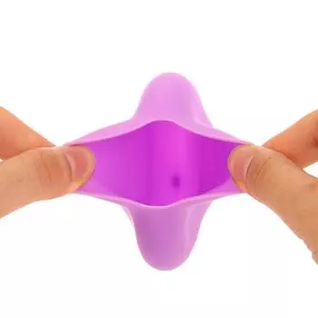 Силиконовая менструальная чаша Менструальный диск Женская гигиена Женское здоровье Период Менструальный коллектор Экстра-тонкий Стерилизующий чёрный