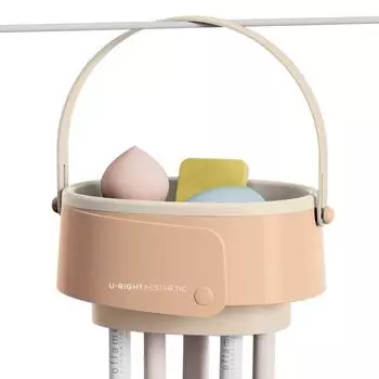 Силиконовая миска для мытья кистей для макияжа 3 в 1, средство для мытья спонжей для пудры, коробка для чистки бьюти-яиц, яйцо для макияжа