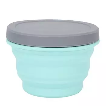 Силиконовая миска для пожилых людей, термостойкая, переносная, складная, для кемпинга на открытом воздухе.