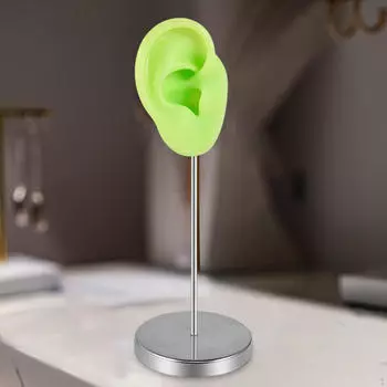 Силиконовая модель уха, подставка для сережек, держатель для ювелирных изделий, органайзер для фотовыставок Right