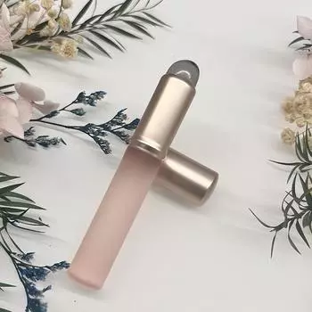 Силиконовая мягкая кисть для губ с круглой головкой, профессиональная кисть для нанесения помады, кисть для размазывания для девочек и женщин, косметические инструменты, кисти для макияжа onesize