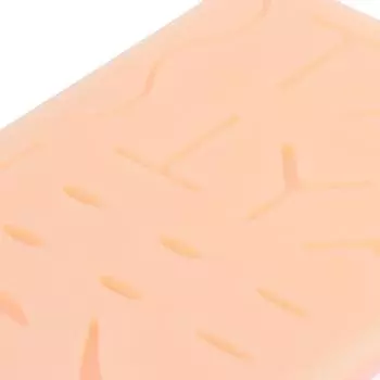 Силиконовая накладка на рану, модель травматической кожи человека, обучающая модель наложения швов