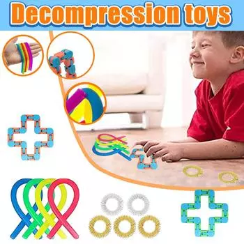 Силиконовая настольная игрушка-головоломка для сенсорной декомпрессии