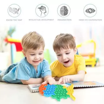 Силиконовая настольная игрушка-головоломка для сенсорной декомпрессии