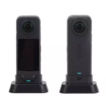 Силиконовая настольная подставка для Insta360 X4, силиконовая подставка, защитный держатель для Insta 360 X4, аксессуары для спортивной камеры