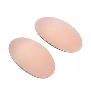 Силиконовая невидимая самоклеящаяся немаркирующая наплечная накладка из чистого силикона телесный