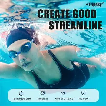 Силиконовая очень большая шапочка для плавания с длинными волосами, водонепроницаемая женская, мужская, женская, дайвинг-капюшон, свободная шапка большого размера розовый