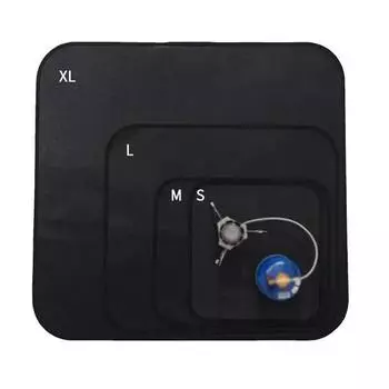 Силиконовая огнестойкая ткань для кемпинга на открытом воздухе, изоляционная подкладка для пикника и барбекю, огнестойкая ткань, противопожарное одеяло, ткань из стекловолокна