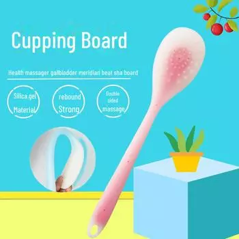 Силиконовая палочка-массажер для спины Meridian Massager Style 1 short зелёный