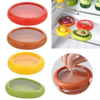 Силиконовая пленка для хранения фруктов, пылезащитный контейнер для хранения фруктов, коробка для сохранения свежести овощей и фруктов