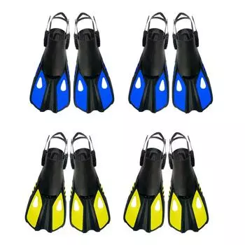 Силиконовая пляжная обувь, прочные ласты для плавания, профессиональные противоскользящие спортивные аксессуары S/M