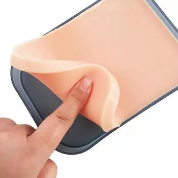 Силиконовая поддельная модель кожи человека, шовный коврик для практики, медицинский хирургический инструмент для поезда one size