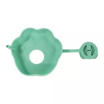 Силиконовая подставка для эскимо, герметичная, подставка для мороженого для детей, чтобы держать растаявшую холодную пищу, многоразовая для вечеринок и семей One Size зелёный