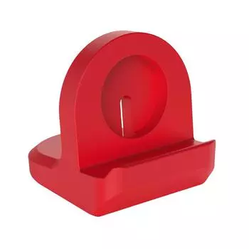 Силиконовая подставка для зарядного устройства для часов Galaxy Watch6/6 Classic/5/5pro(красный)