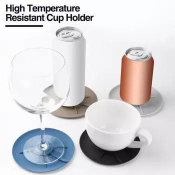 Силиконовая подставка с присоской, износостойкая, нескользящая, водонепроницаемая подставка для обеденного стола, подставка для столовых приборов