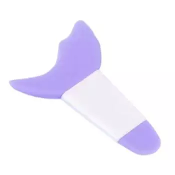 Силиконовая подводка для глаз, легкое и точное нанесение макияжа глаз, тени для век для новичков, удобная подводка для глаз, вспомогательный инструмент фиолетовый