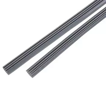 Силиконовая полоска 6 мм для автомобильных стеклоочистителей, бескостная полоска для автомобильных щеток стеклоочистителей, вставка для лобового стекла автомобиля