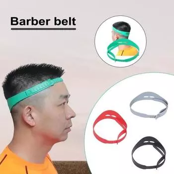 Силиконовая повязка для волос «сделай сам» для мужчин и детей, нескользящие ремни в форме дуги, силиконовая повязка для волос для легкой домашней стрижки чёрный