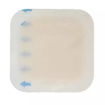 Силиконовая повязка на крестец с высокой впитывающей способностью, силиконовая клейкая подушечка с каймой для ухода за ранами, быстрое заживление