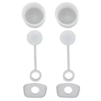 Силиконовая пробка AU для защиты от протечек, экологически чистые соломенные колпачки, аксессуар для пробки чашки Pack of 6