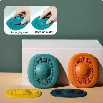 Силиконовая пробка для раковины, сливная крышка для душа, фильтр для раковины, сливная крышка для пола, кухонные аксессуары для ванной комнаты