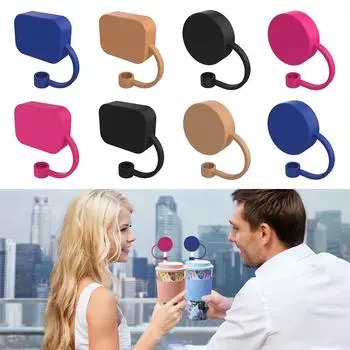 Силиконовая пробка-соломинка, брызгозащитная крышка для питья, пылезащитная крышка для 30 и 40 унций, аксессуары для чашек StanleysCup 03