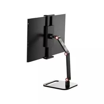 Силиконовая прокладка Защитная пленка для экрана Регулируемая вертикальная подставка для 17,3-дюймового портативного монитора Универсальный кронштейн для дисплея