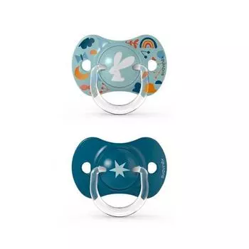 Силиконовая пустышка Suavinex Fisiol?ico +18M 2u