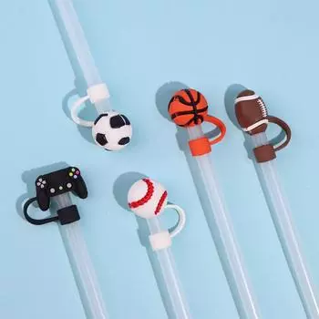 Силиконовая пылезащитная соломенная крышка, шариковая пылезащитная защитная крышка, милые соломенные чехлы для шариков диаметром 10 мм 2