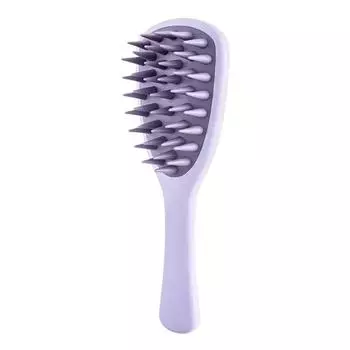 Силиконовая расческа для массажа кожи головы с длинной ручкой, щетка для шампуня, щетка для мытья волос, массажер для головы, щетка для ванны, скребок для тела, аксессуары для волос красный