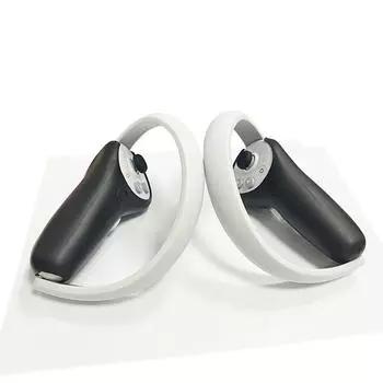 Силиконовая ручка для контроллера с защитой от пота для Pico 4 VR Handle Controller Protector Multi Colors Controller Handles Accessories серый