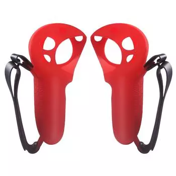 Силиконовая ручка для контроллера с защитой от пота для Quest Pro VR Ручка Защитные чехлы для контроллера Аксессуары для контроллера синий