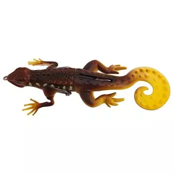 Силиконовая рыболовная мягкая приманка 13,5 см/21 г Плавающая приманка Gecko Swimbait (Белое пятно)