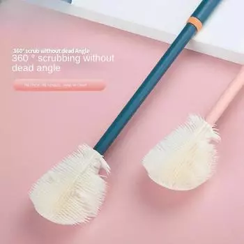 Силиконовая щетка для бутылочек, щетка для чистки артефактов, оснащенная щеткой с длинной ручкой, щетка для чистки чашек, щетка для сосок